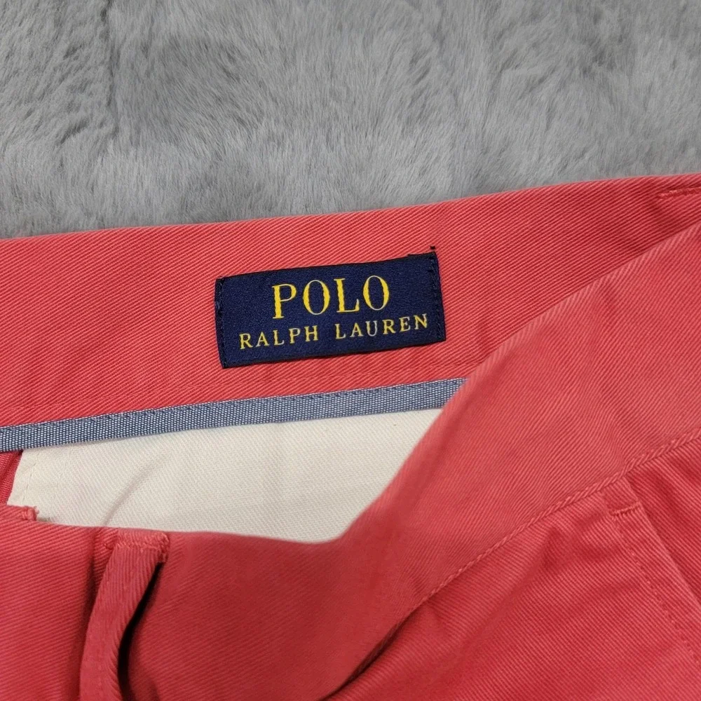 Polo‎ Ralph Lauren Shorts Mens 34 Salmon Pink Classic Fit 6
